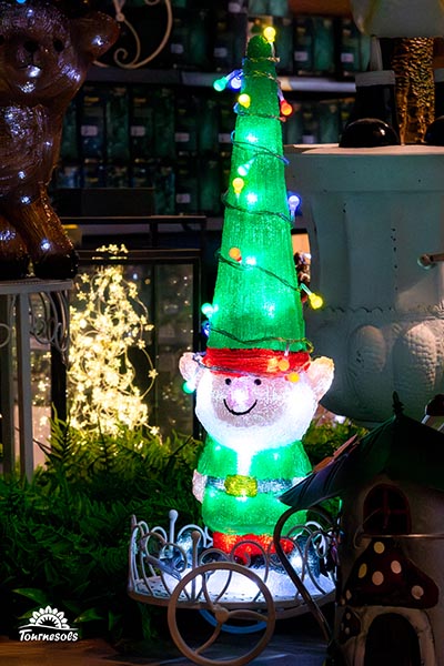 Lutin vert illuminé